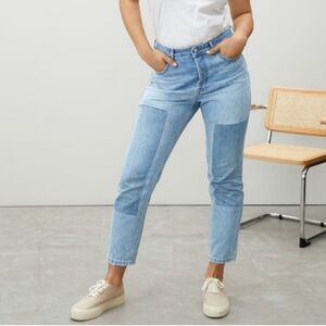 Everlane 90s Cheeky Jeans Patched Organic Cotton Denim 25